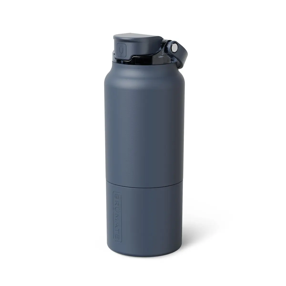 BrüMate Rise 35oz Insulated Water Bottle With Leakproof Straw Lid | 1000ml (35oz) | Nightfall Blue - main product image