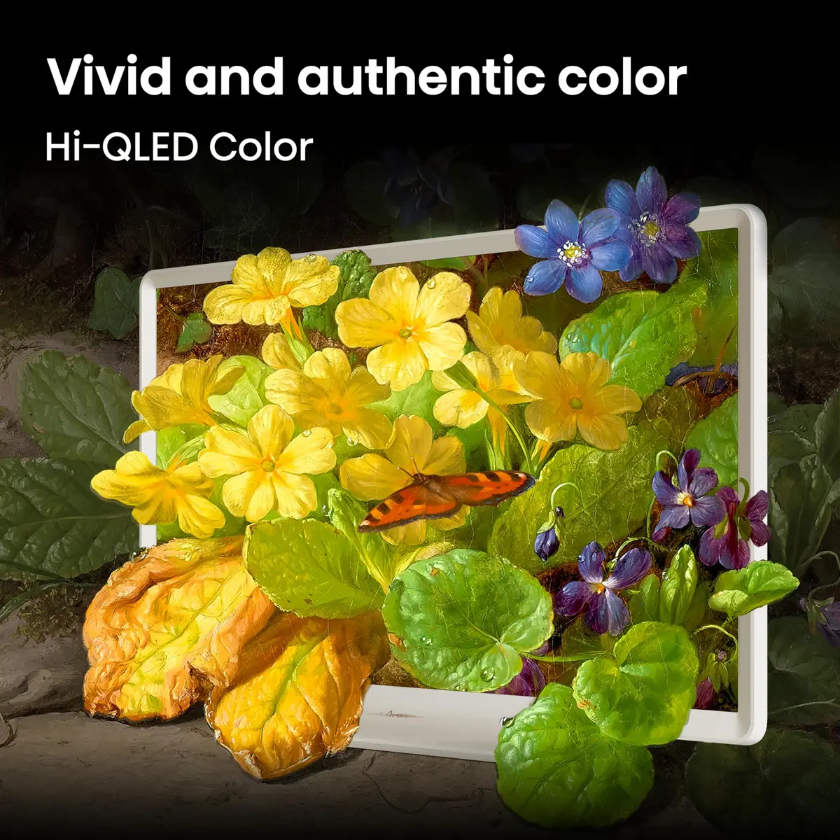 Hisense 32-Inch S5 DécoTV Series Hi-QLED FHD Smart Fire TV (32S5QF) - Versatile Fit, Art-Inspired Design - view 6