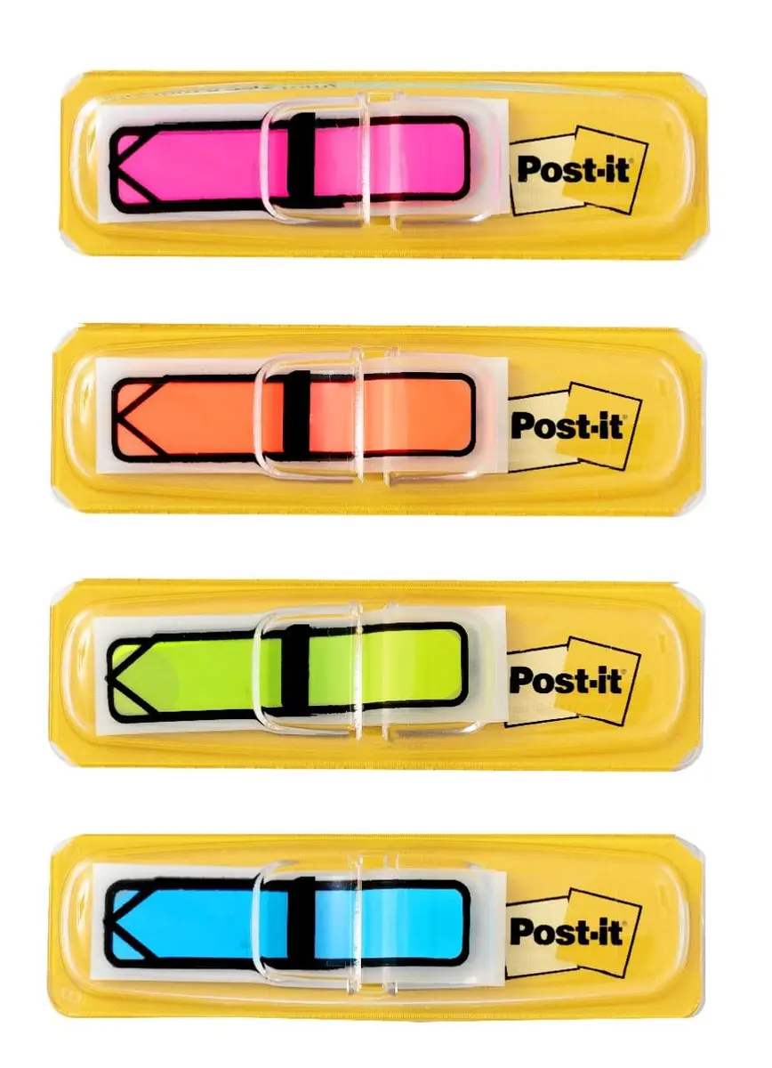 Post-it Arrow Flags 0.47 in. x 1.7 in. 2304 Total Flags | Assorted Bright Colors - view 6