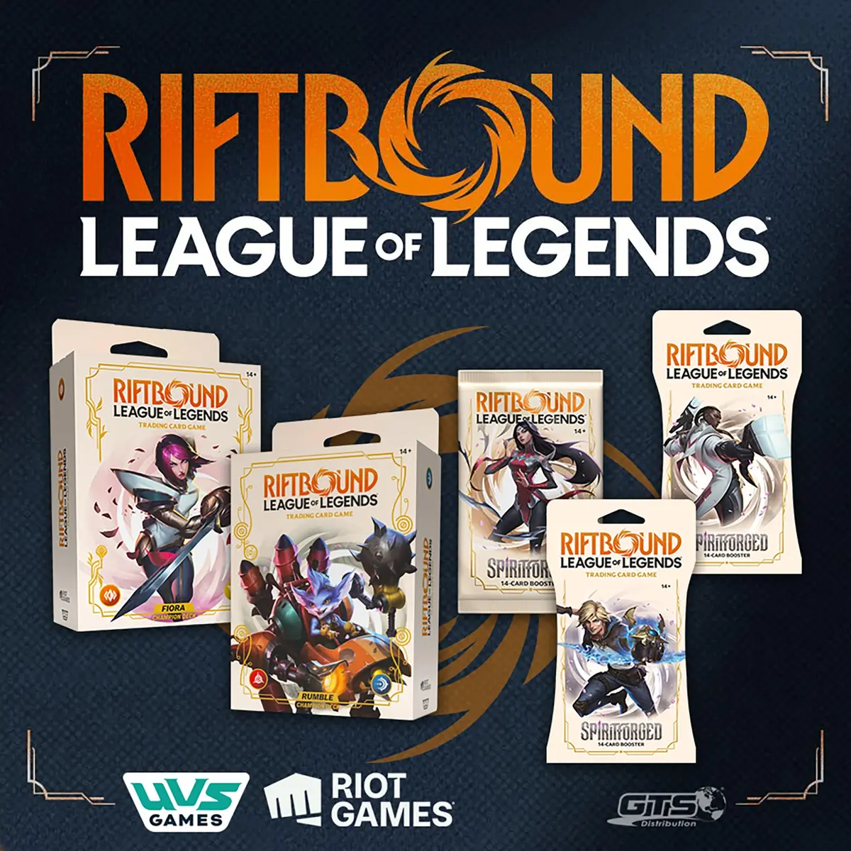 Jasco Games Riftbound: League of Legends TCG Spiritforged - Fiora Champion Deck 5.1 x 7.1 x 1.4 inches | Powerful Board Boosts - view 5