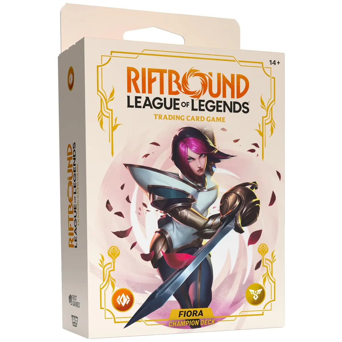 Jasco Games Riftbound: League of Legends TCG Spiritforged - Fiora Champion Deck 5.1 x 7.1 x 1.4 inches | Powerful Board Boosts - view 3