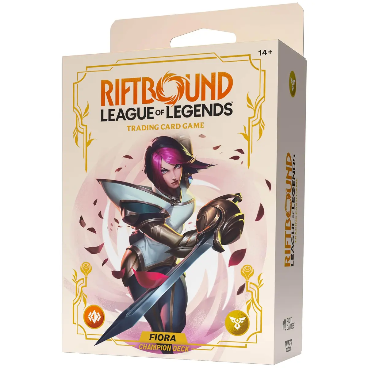Jasco Games Riftbound: League of Legends TCG Spiritforged - Fiora Champion Deck 5.1 x 7.1 x 1.4 inches | Powerful Board Boosts - view 4