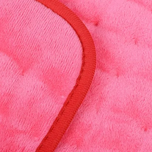 Deepsoon Electric Heating Pad 24x20 Inch Fuchsia | Soothing Heat for Back, Neck, Abdomen, Legs - main product image