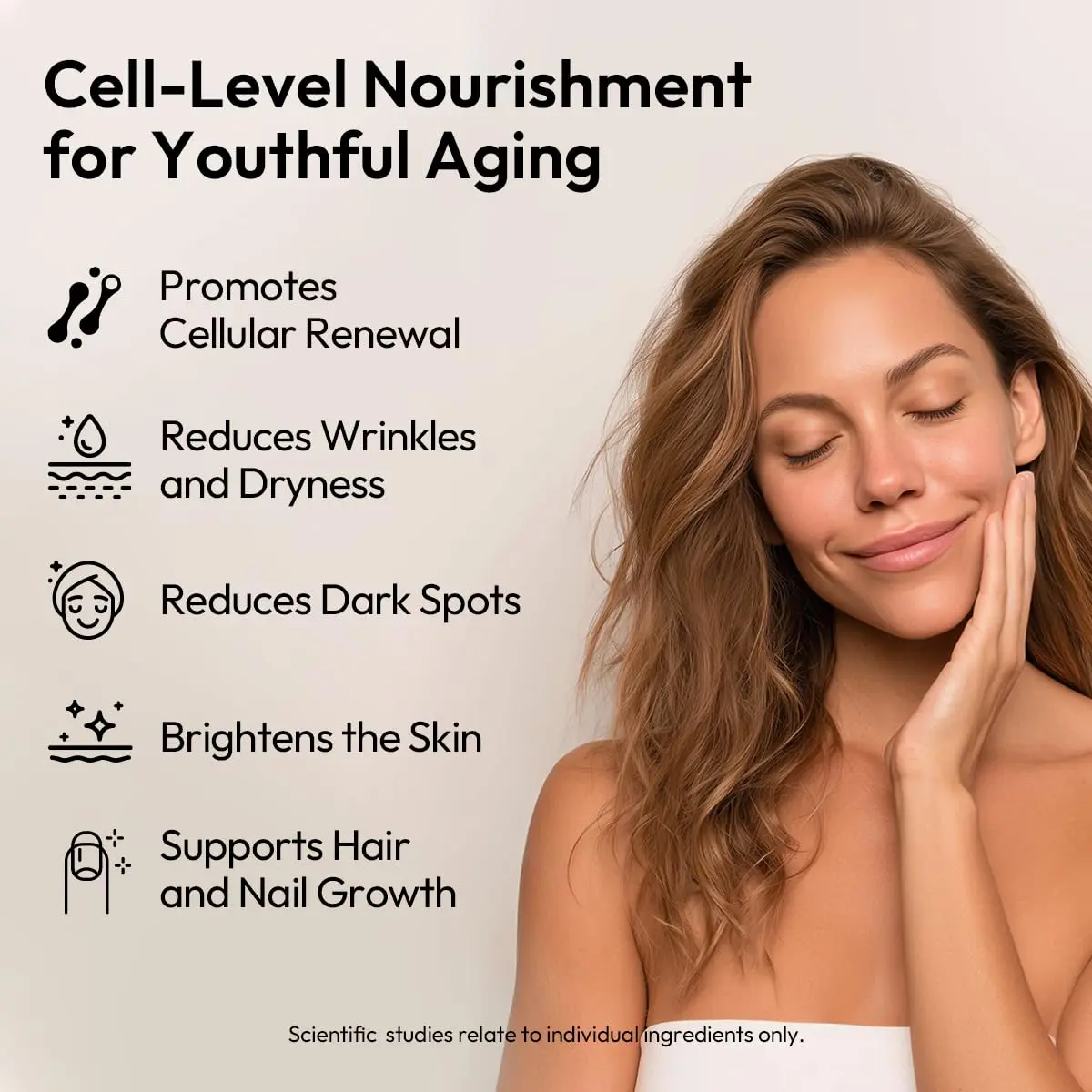 BIGVITA Yuth Gummies 60 | Spermidine Cellular Renewal & Anti-Aging Support - view 2