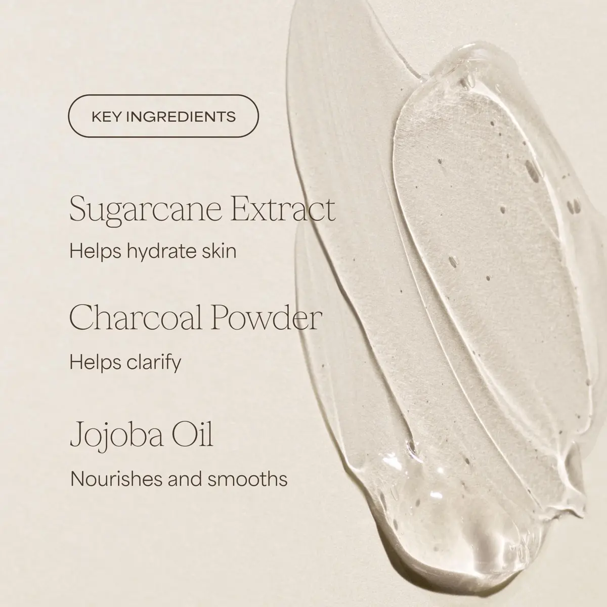 RAW SUGAR Charcoal Bamboo Reset Body Wash 20 Fl Oz | Hydrating & Detoxifying Vegan Gel - view 4