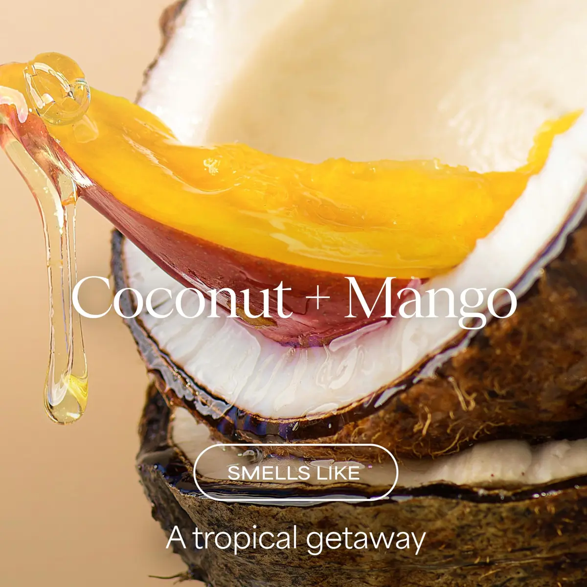 RAW SUGAR Coconut Mango Glow Body Wash 20 Fl Oz | Brightening & Hydrating Vegan Gel - view 2