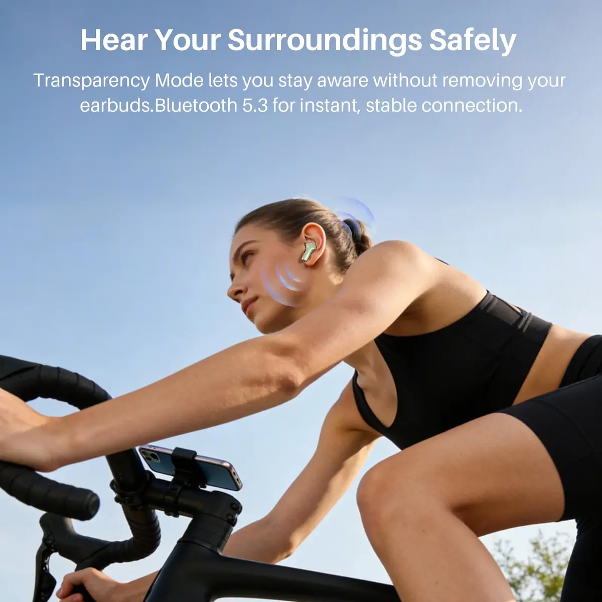 TOZO Hybrid Active Noise Cancelling In Ear Wireless Earbuds | 68H Playtime, IPX8 Waterproof - view 8
