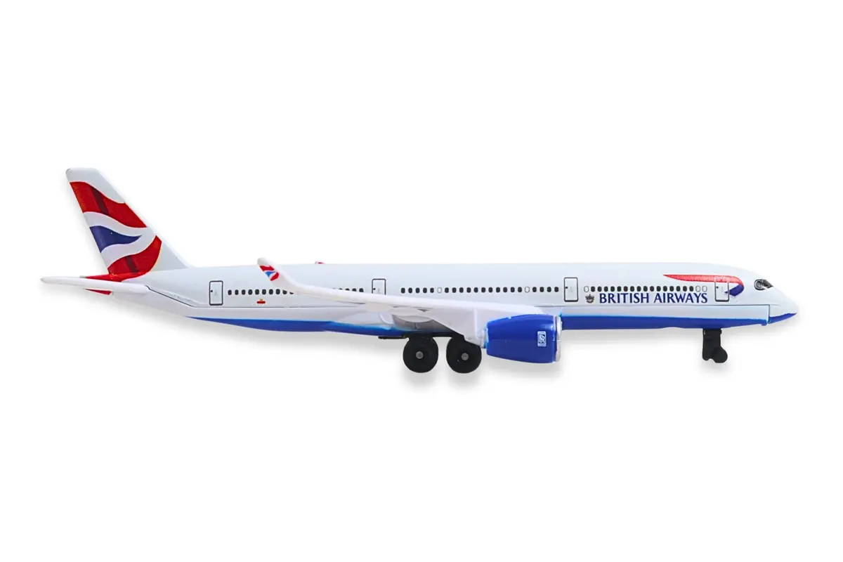 Daron British Airways A350 Single Plane Die-Cast Metal Toy for Ages 3+ | Authentic British Airways Livery - view 7