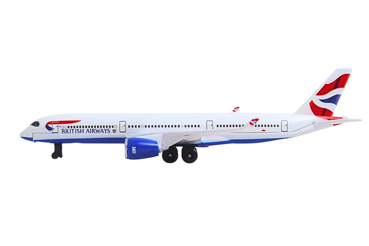 Daron British Airways A350 Single Plane Die-Cast Metal Toy for Ages 3+ | Authentic British Airways Livery - view 8