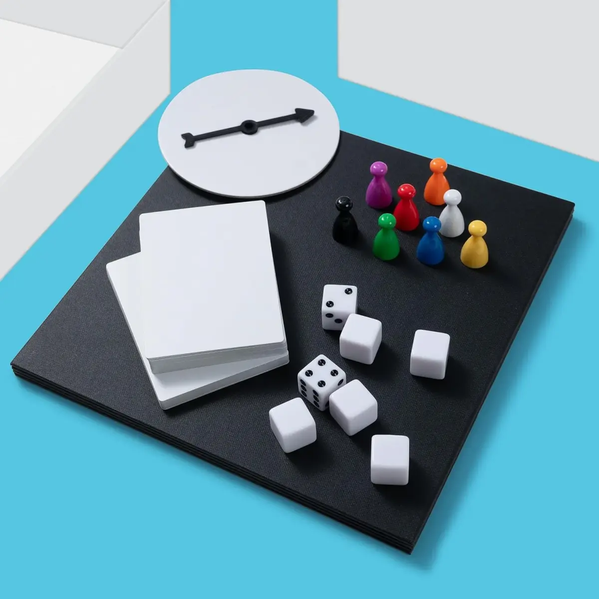 Apostrophe Games Junior Create Your Own Board Game Kit with Blank Board & Game Pieces | ASTM-Tested Educational Toy - view 4