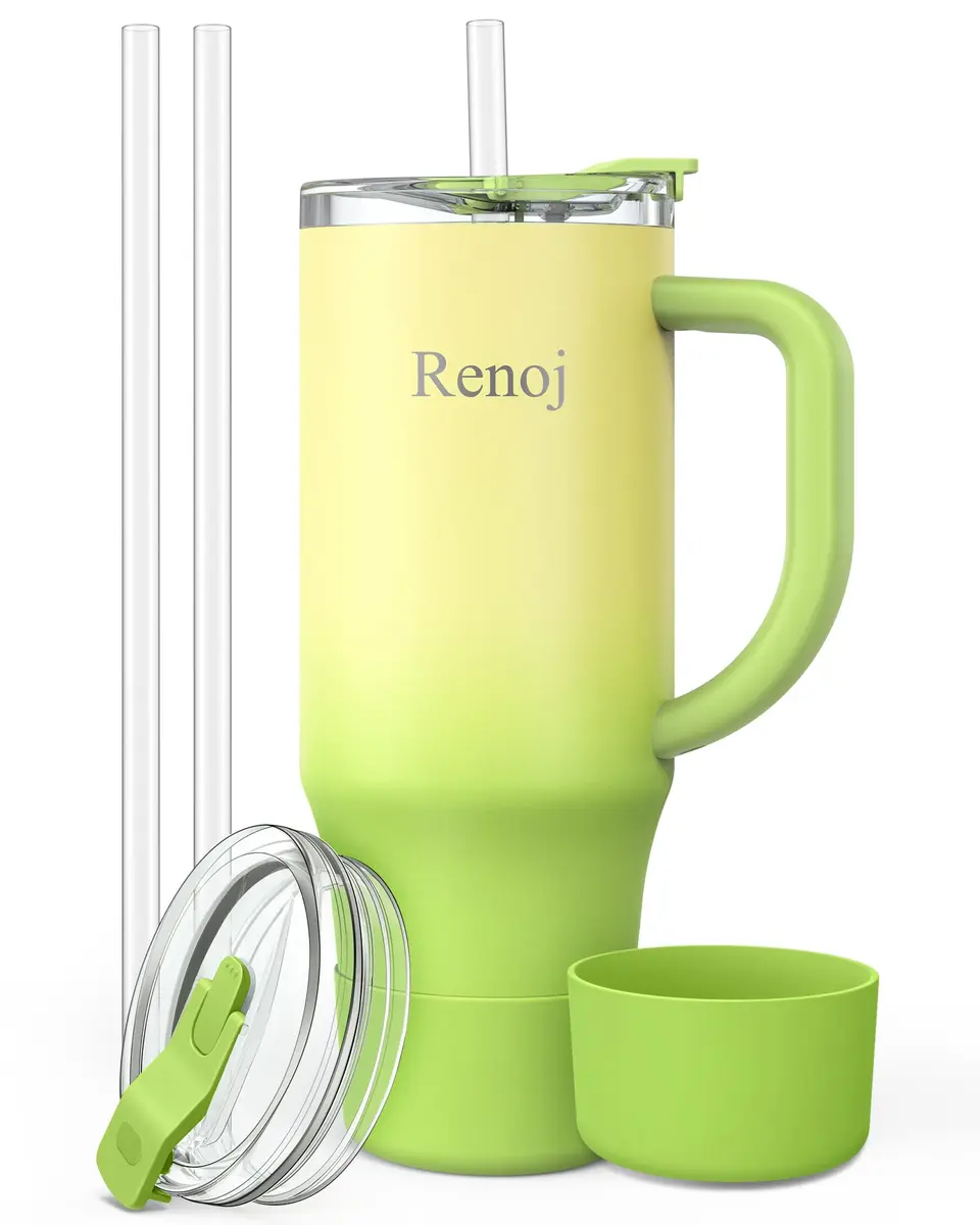 Renoj Insulated Mug 40 oz | Leak Proof Water Bottle for Hot & Cold Drinks (120 chars) - main product image