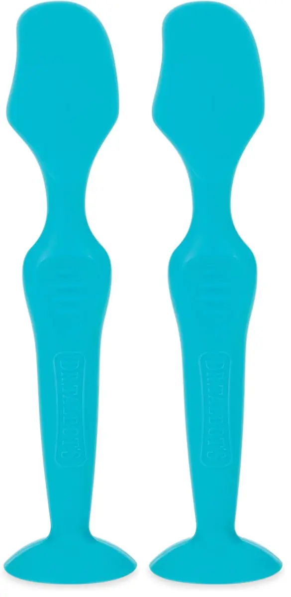 Dr. Talbot's Silicone Diaper Cream Brush with Suction Base, Aqua | Gentle, Mess-Free Application for Baby Skin - main product image