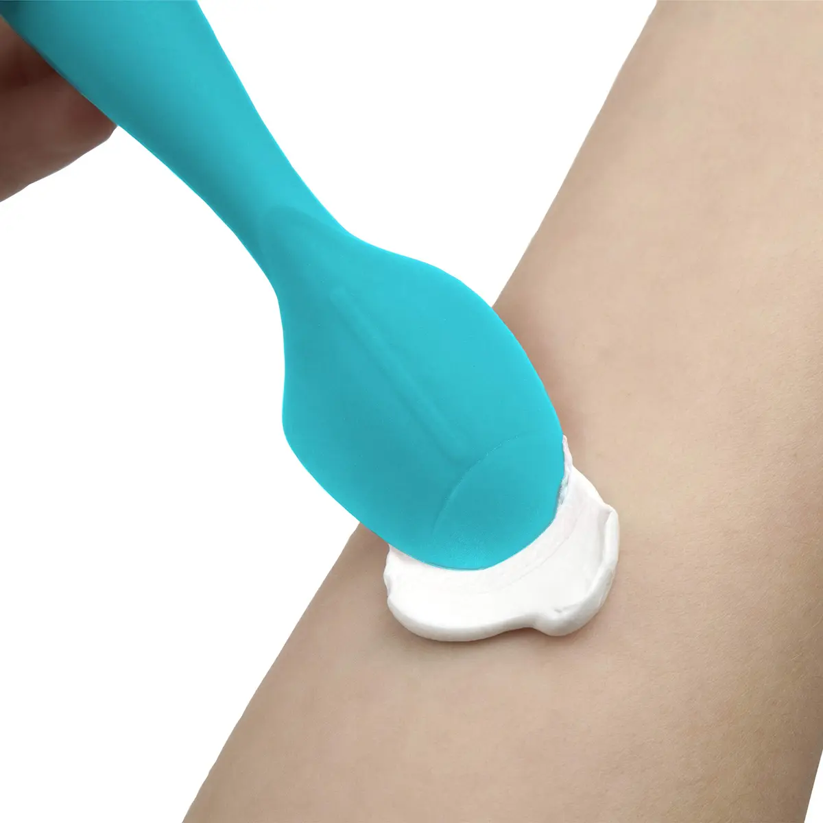 Dr. Talbot's Silicone Diaper Cream Brush with Suction Base, Aqua | Gentle, Mess-Free Application for Baby Skin - view 3