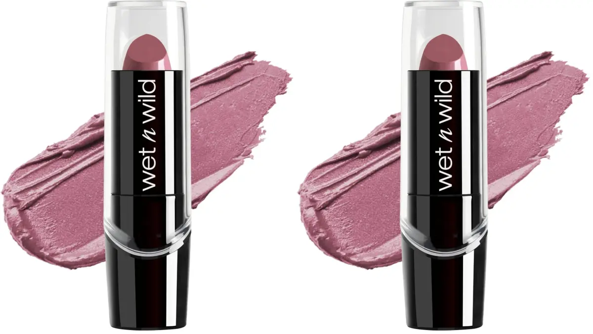 wet n wild Silk Finish Lipstick in Secret Muse - Hydrating, Buildable Lip Color (Pack of 2) - main product image