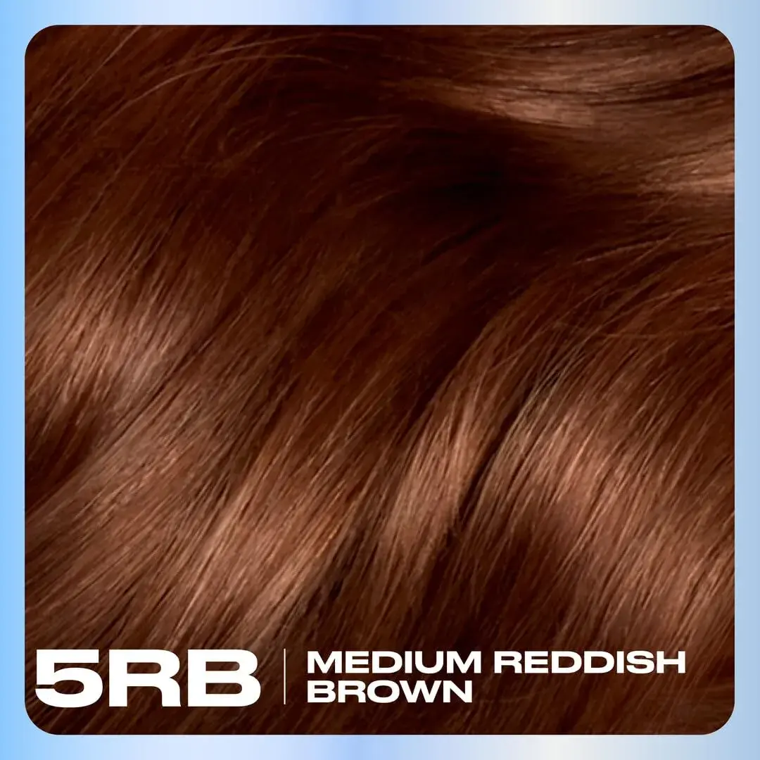 Clairol Nice'n Easy 5RB Medium Reddish Brown Permanent Hair Dye, Pack of 2 (6.26 Fl Oz) - view 3