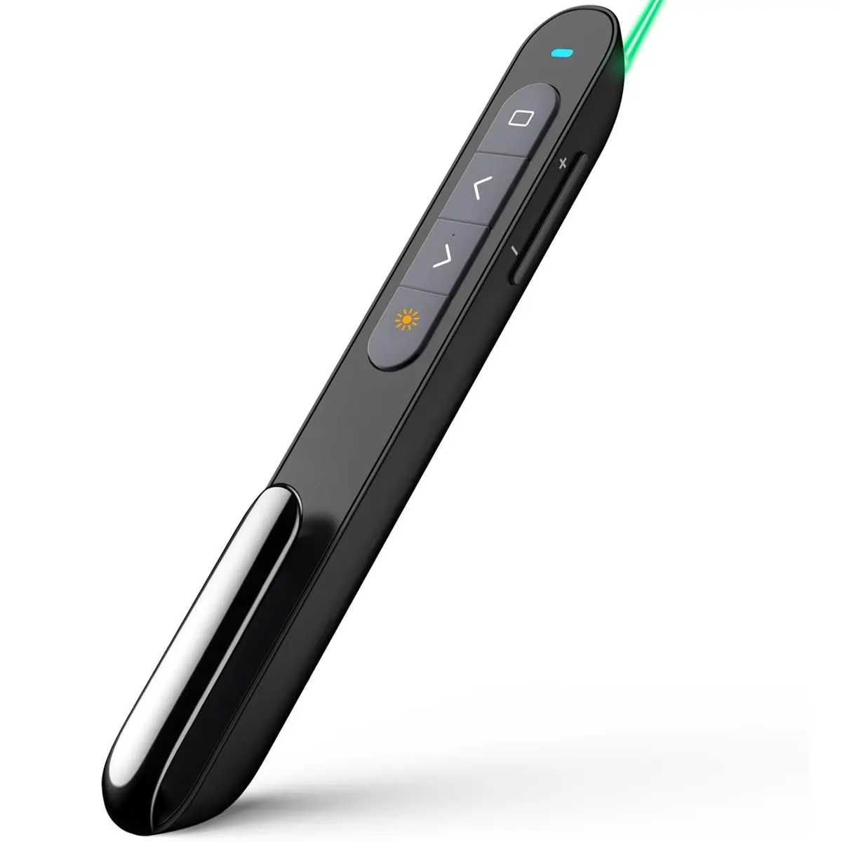 Norwii N76 Bluetooth Presentation Clicker with Green Pointer & USB-C Rechargeable Battery | 328ft Wireless Range - main product image