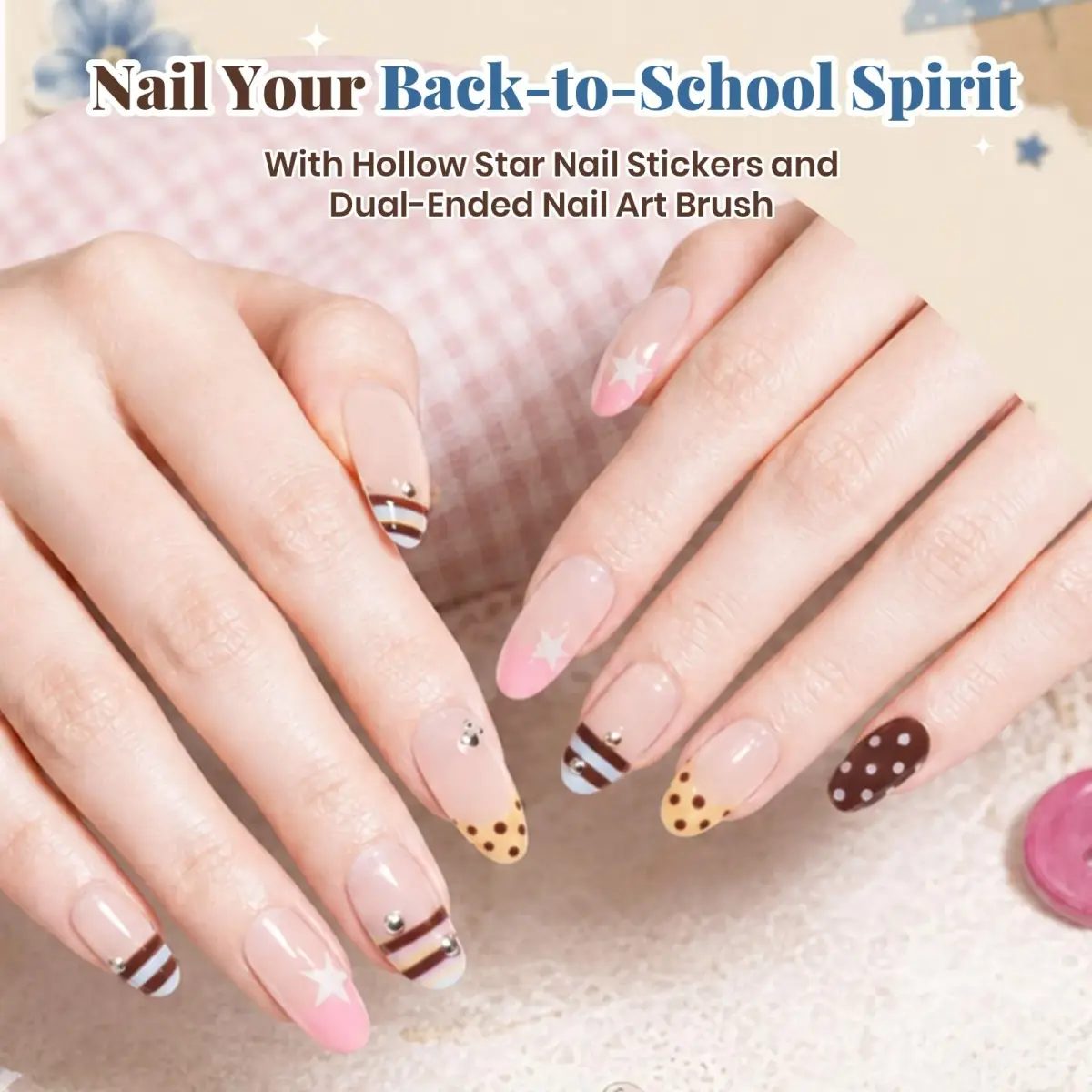 Beetles Gel Polish Set - That Girl Routine 6 Colors 7.5ml (0.25 Fl Oz) | Soak-Off UV/LED Curing Nail Art Kit - view 4