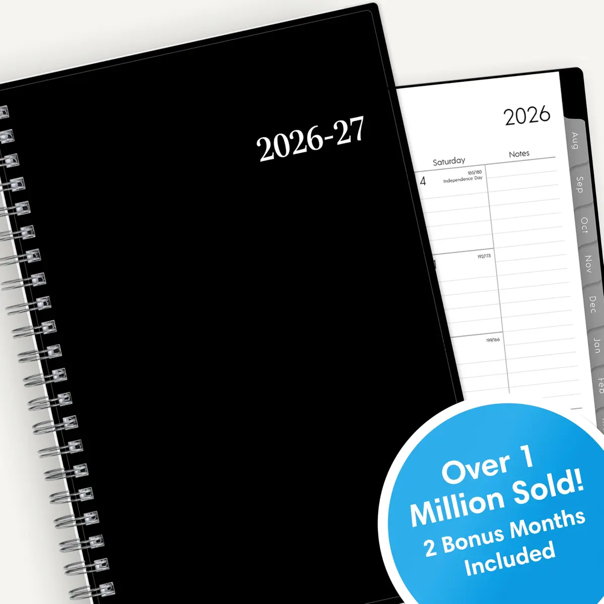 Blue Sky 2026-2027 Weekly & Monthly Academic Planner, 5" x 8" (12.7cm x 20.3cm) | Enterprise Collection - view 6