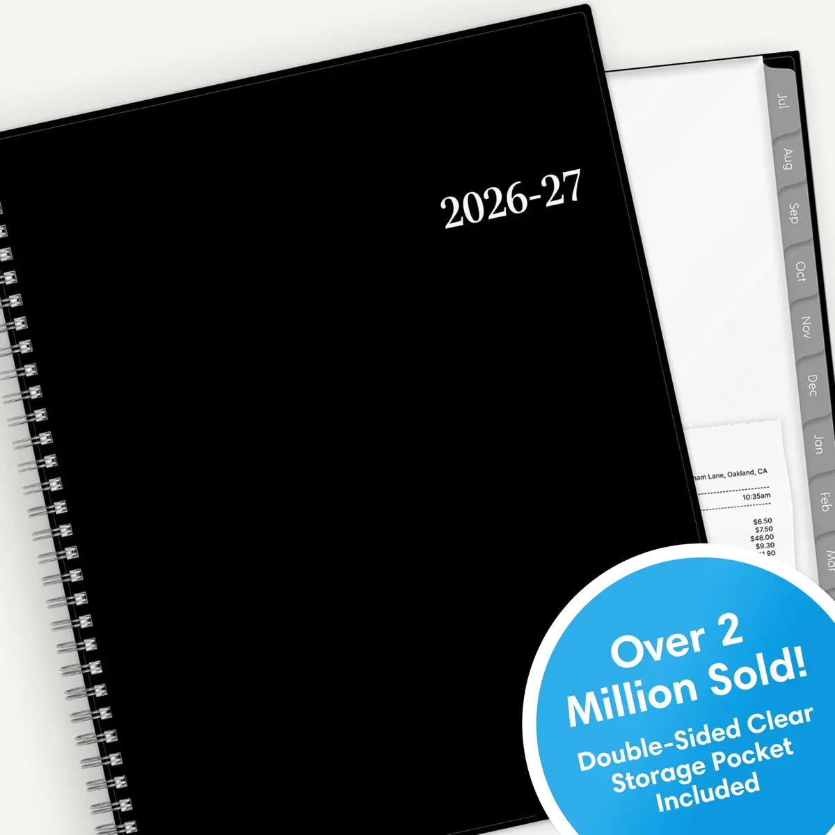 Blue Sky Enterprise Academic Planner 2026-2027 21.6 x 27.9 cm (8.5"x11") | Professional Planning with Laminated Tabs - view 6