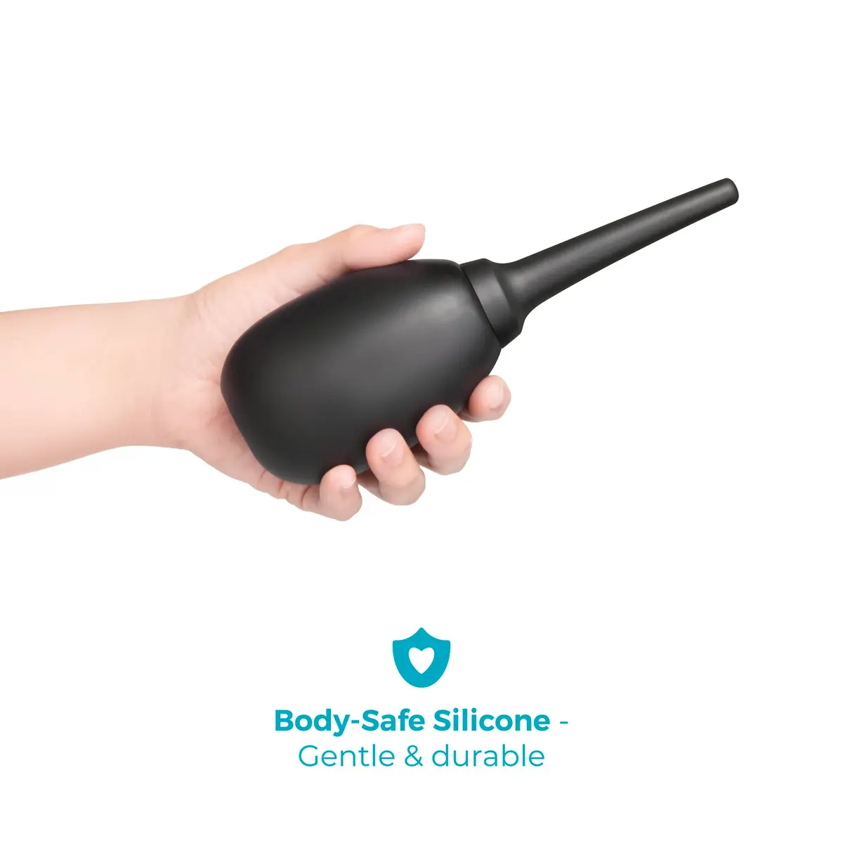 b-Vibe Classic Enema Anal Douche 150ml (5 fl oz) | Soft Cleansing Bulb for Intimate Hygiene - view 8