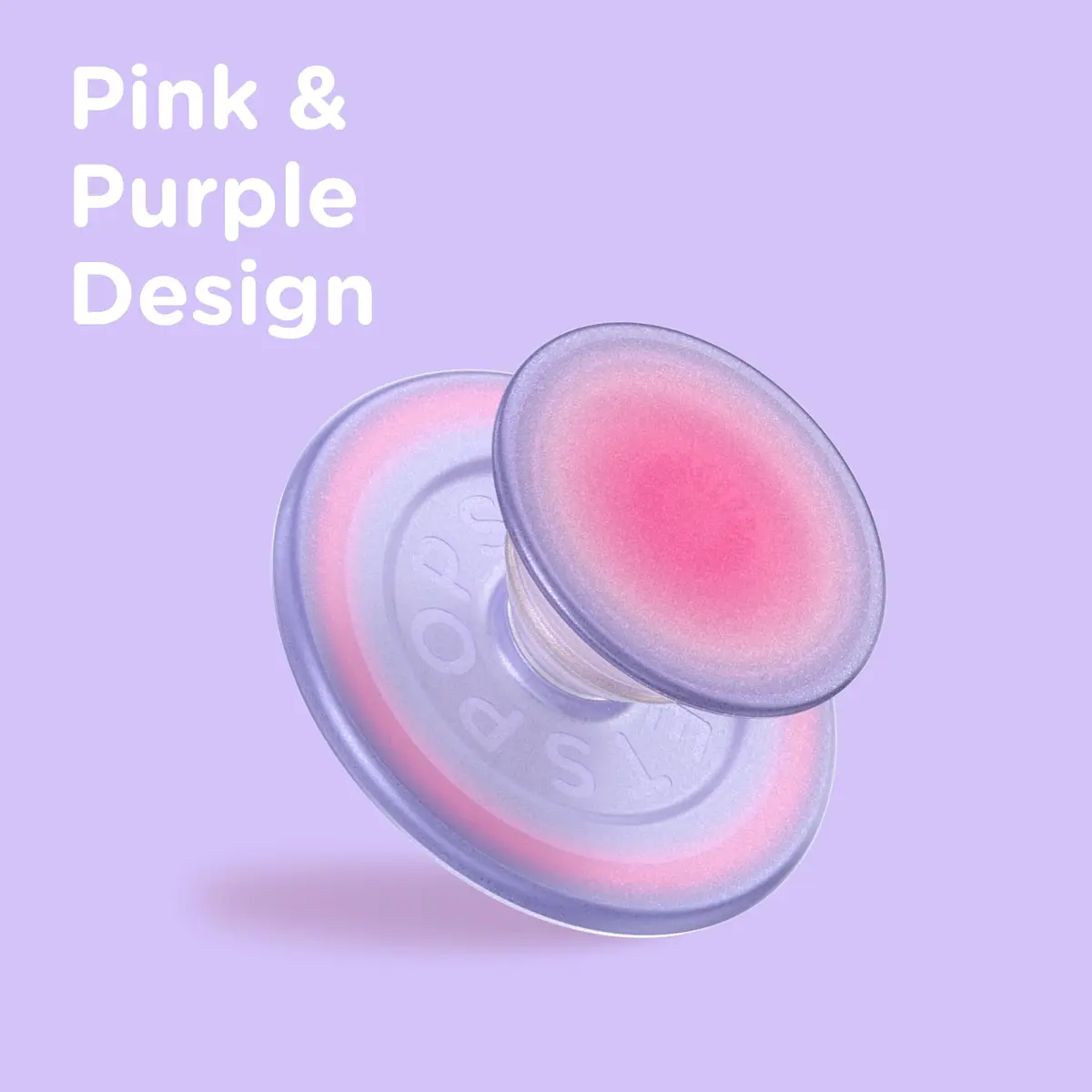 PopSockets Phone Grip for MagSafe | Magnetic Stand & Grip, Lavender, Compatible with iPhone 12+ - view 5