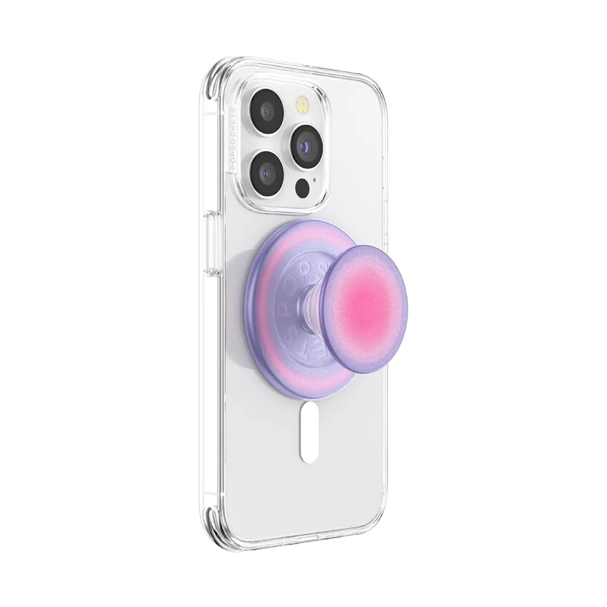 PopSockets Phone Grip for MagSafe | Magnetic Stand & Grip, Lavender, Compatible with iPhone 12+ - view 2