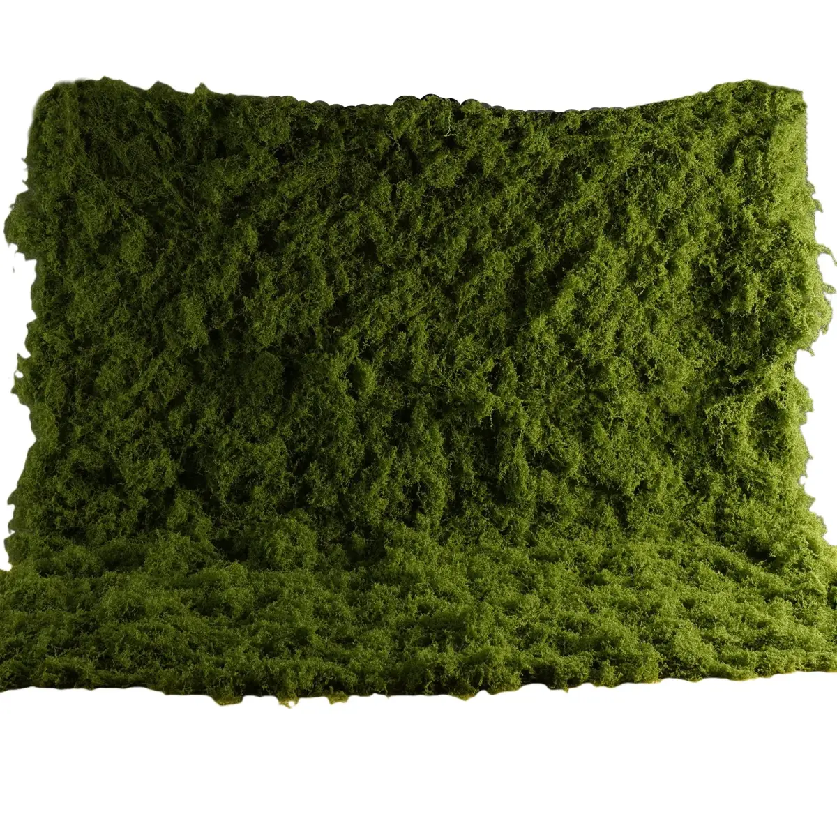 BYHER Artificial Moss Mat 100x100cm (39"x39") | Realistic Green Nylon Crafting Sheet for Decor - main product image