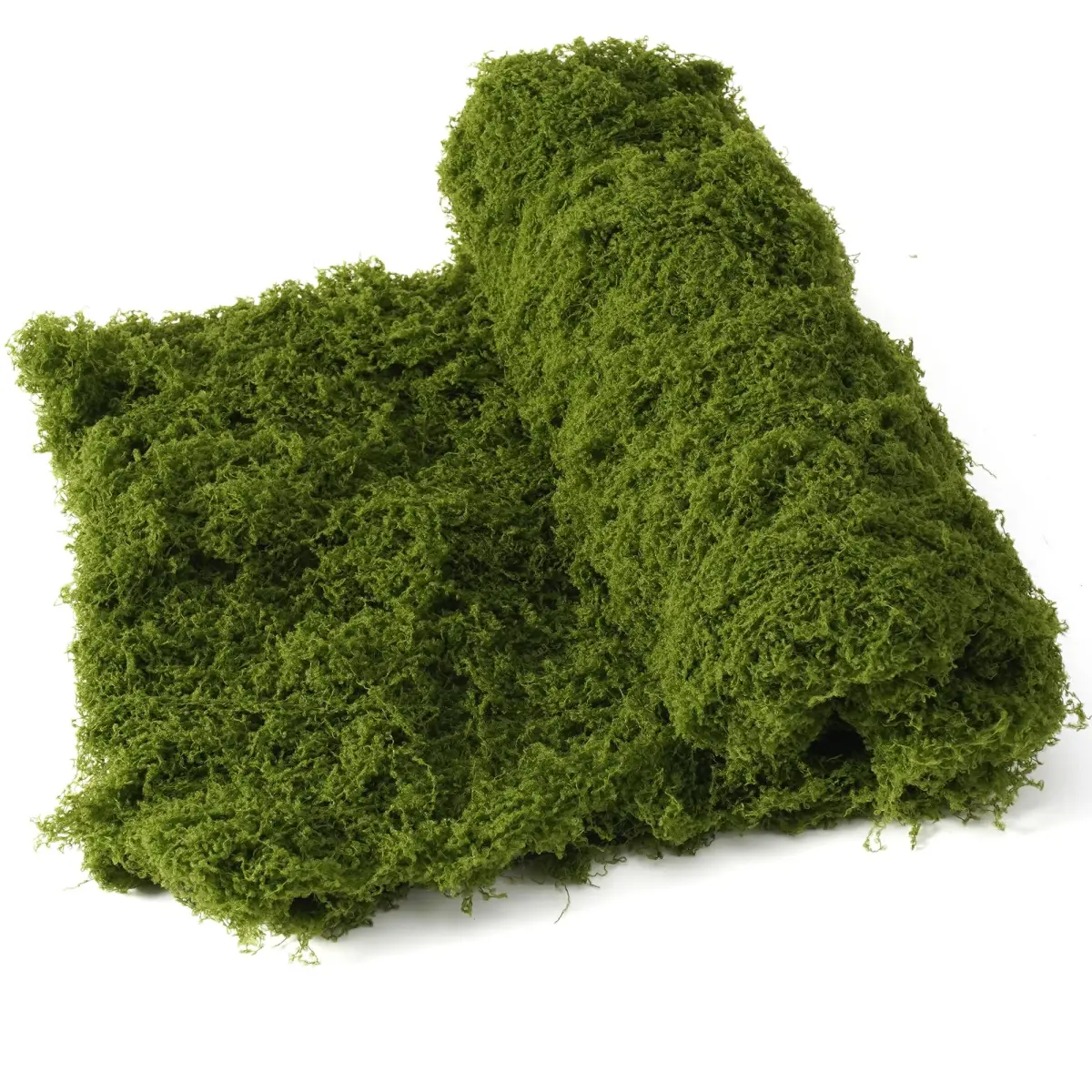 BYHER Artificial Moss Mat 50x50cm (19.7"x19.7") | Realistic Green Crafting Base for Fairy Gardens & Events - view 2