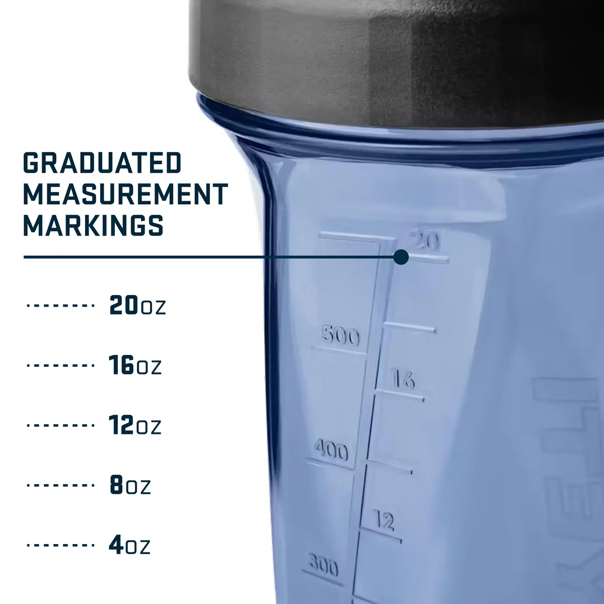 YETI Yonder Helimix Vortex Blender Shaker Bottle 798ml (27oz) | Patented Vortex Mixing, Leakproof, USA Made - view 4
