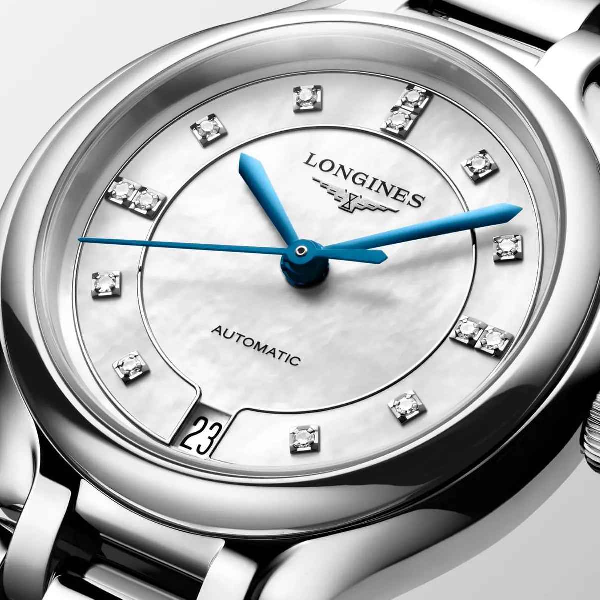 Longines Primaluna Automatic Watch 34mm | Elegant Feminine Design with 5-Year Warranty - view 3