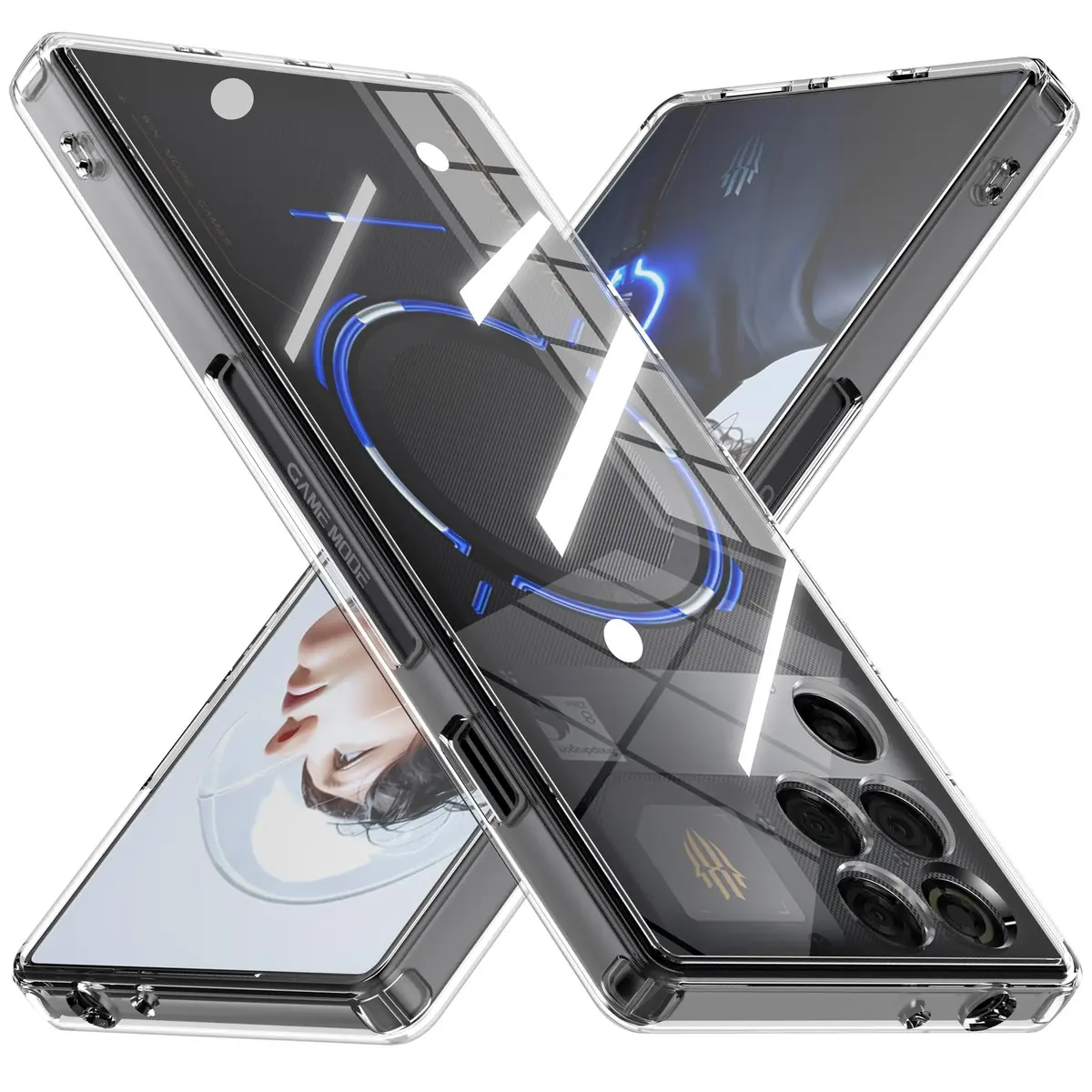 Foluu Slim Fit Case for ZTE Nubia Red Magic 11 Pro/11 Pro+ 2025 | Clear Protective Case - view 8