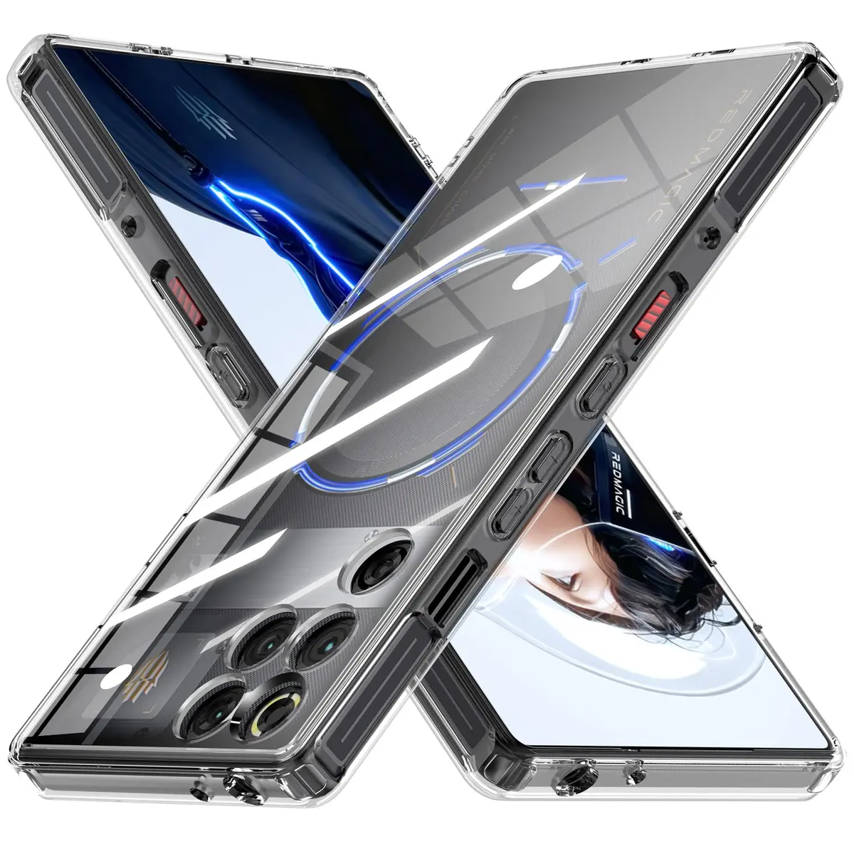 Foluu Slim Fit Case for ZTE Nubia Red Magic 11 Pro/11 Pro+ 2025 | Clear Protective Case - view 9