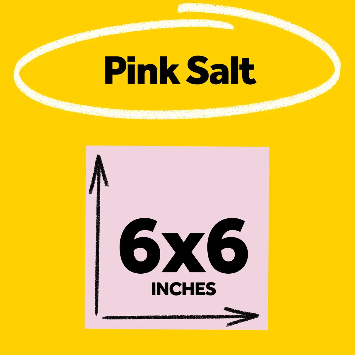 Post-it Super Sticky Big Notes, 6 in. x 6 in., Pink Salt, 2 Pads, 60 Sheets | Extra Large for Vision Boards & Group Projects - view 2