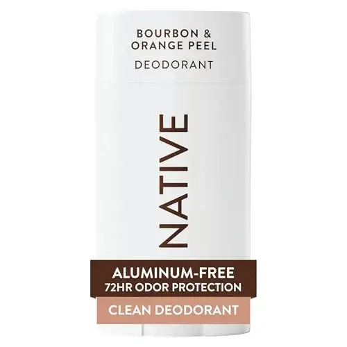 Native Bourbon & Orange Peel Deodorant Stick 77g (2.65oz) | 72-Hour Odor Control - main product image