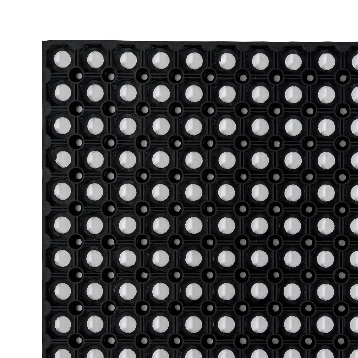 Floortex Doortex Octomat All Seasons Black Outdoor Entrance Mat - 2'8" x 4' | Heavy-duty outdoor dirt control - view 3
