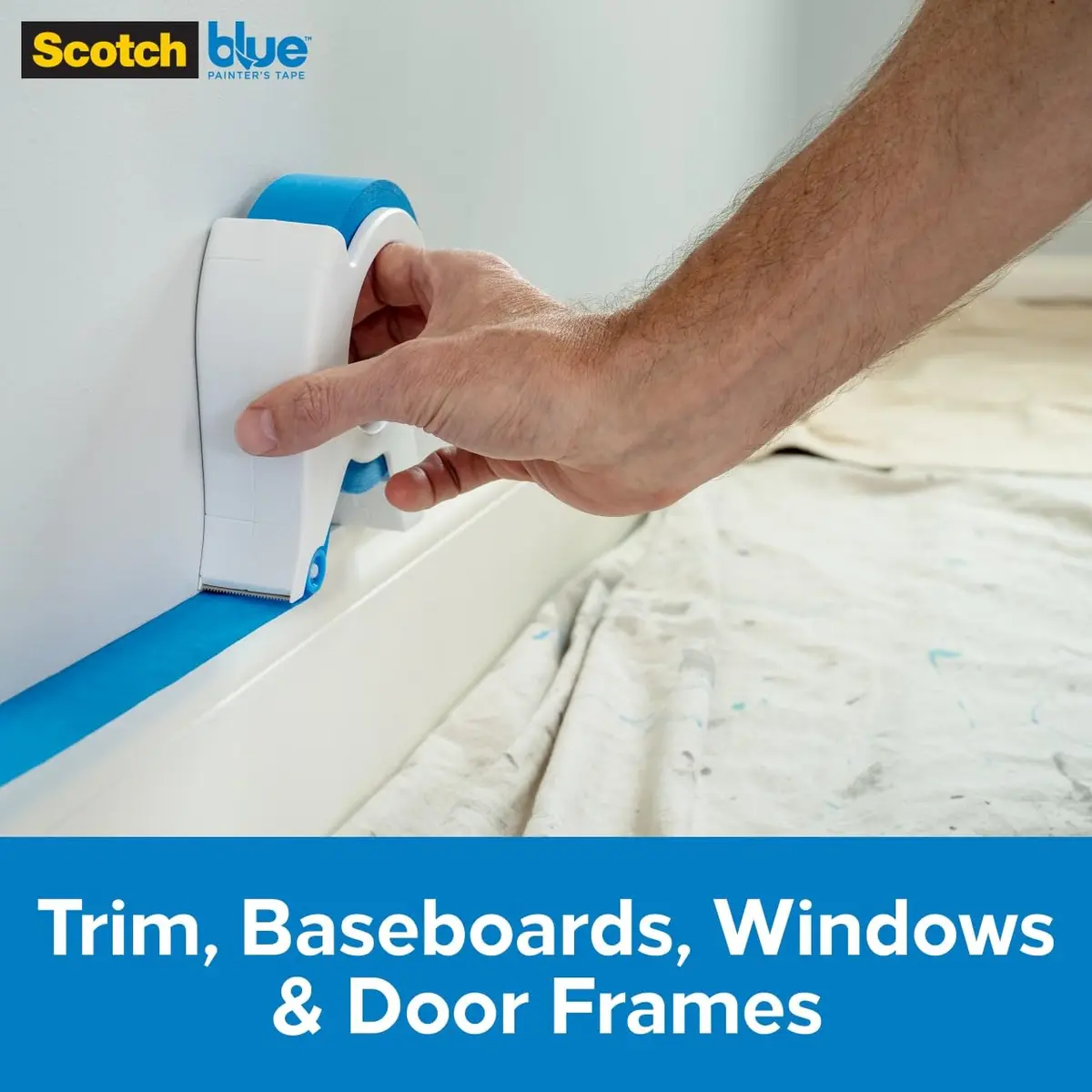 ScotchBlue Painters Tape Applicator, 1.41 Inches x 20 Yards | Precise, Easy to Use for Indoors & Outdoors - view 4