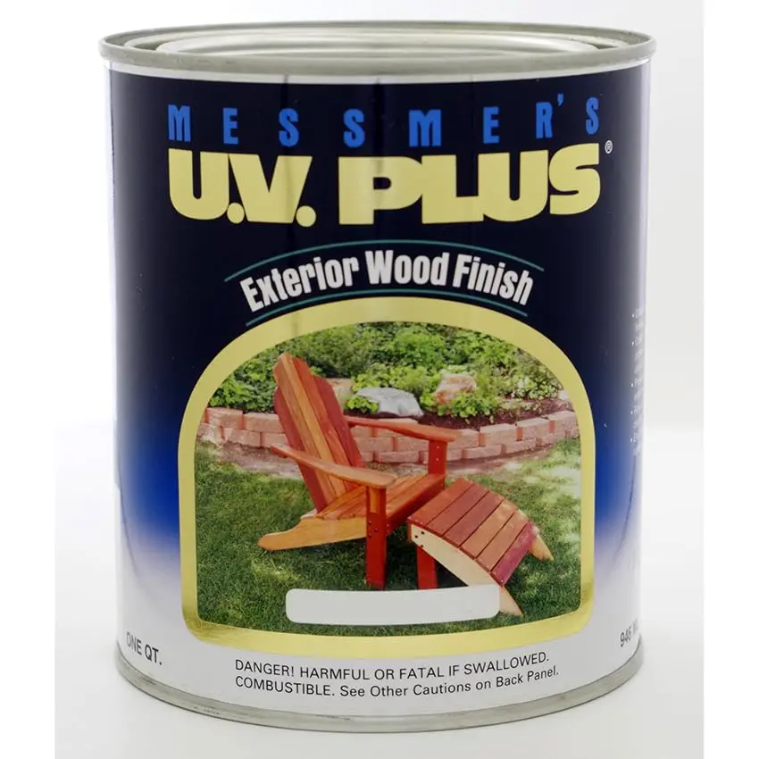 Messmer's MS-605-4 U.V. Plus Decks, Fences & Siding Semi-Transparent Oil-Based Stain, Driftwood Gray | Exterior Wood Finish - view 2