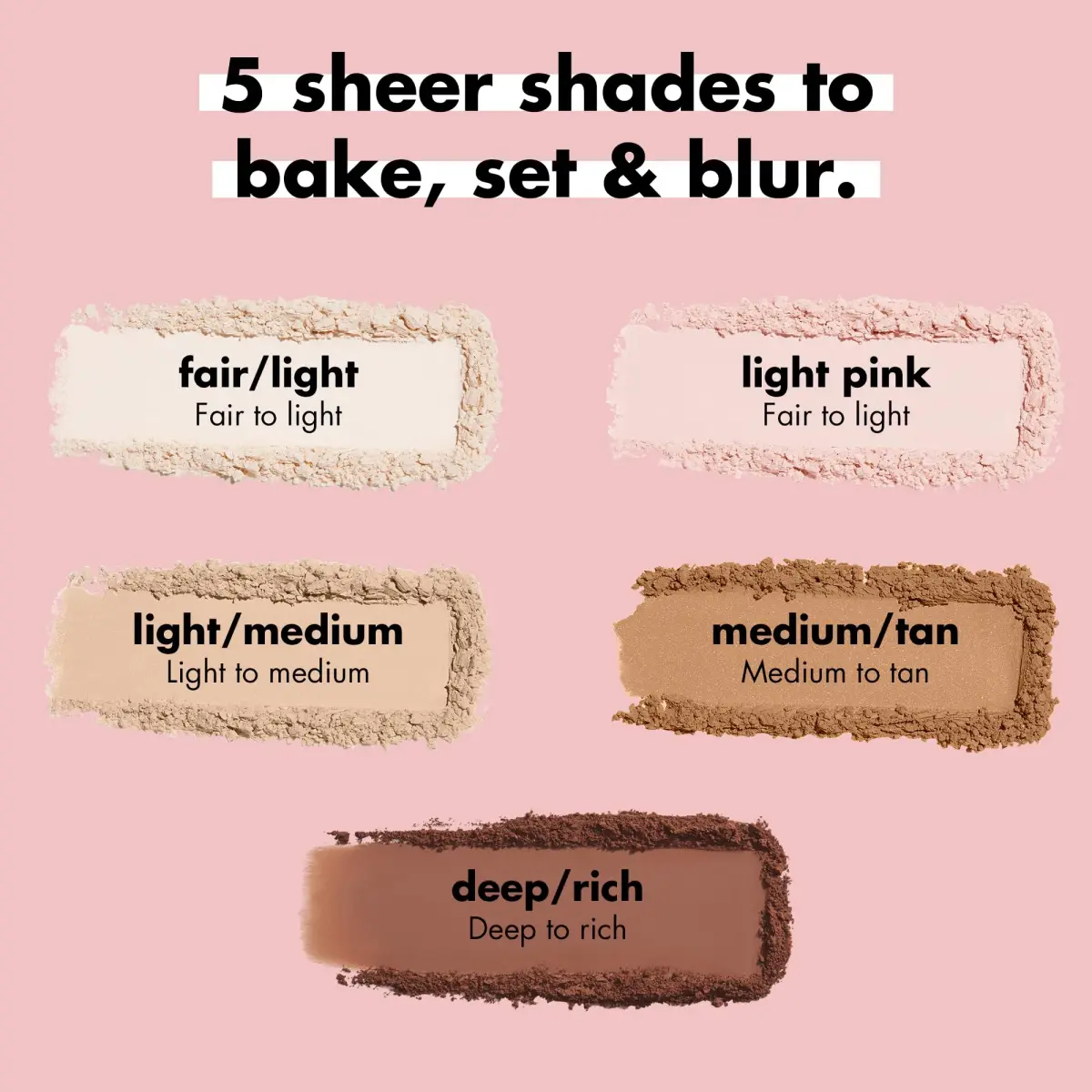 e.l.f. Halo Glow Soft Focus Setting Powder Deep/Rich | Vegan & Cruelty-Free Loose Powder for Soft Glow - view 5