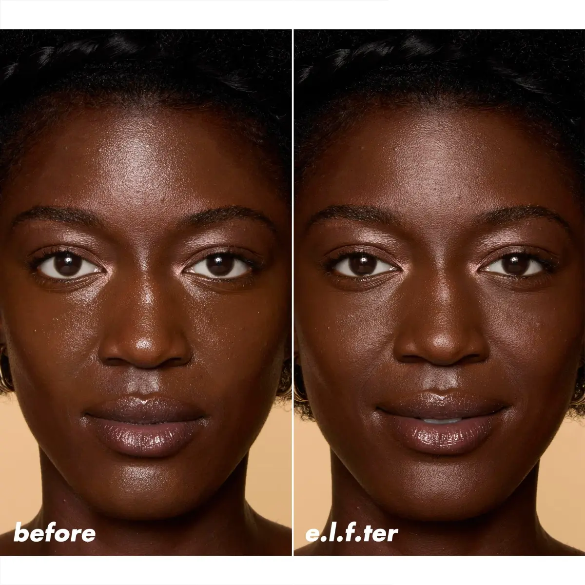 e.l.f. Halo Glow Soft Focus Setting Powder Deep/Rich | Vegan & Cruelty-Free Loose Powder for Soft Glow - view 6