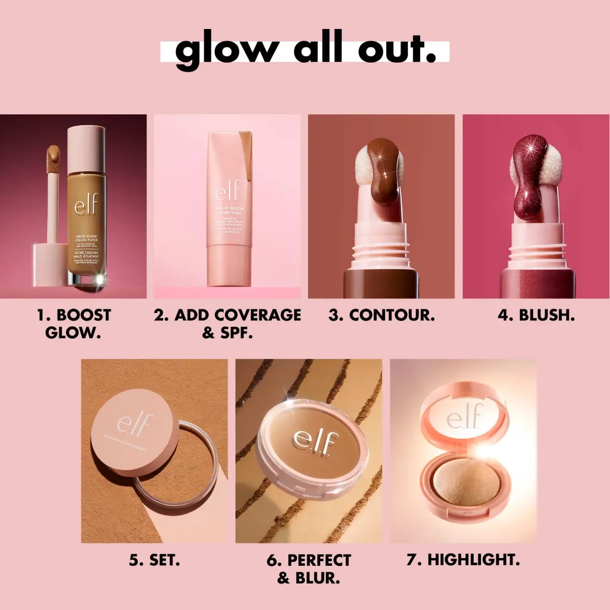 e.l.f. Halo Glow Soft Focus Setting Powder Deep/Rich | Vegan & Cruelty-Free Loose Powder for Soft Glow - view 8
