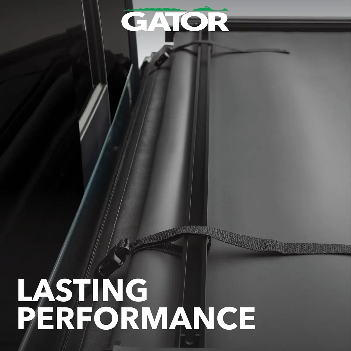 Gator Soft Tri-Fold Truck Bed Tonneau Cover 4'6" Bed | Weather-Sealed, No-Drill, Cargo Keepers Included - view 4