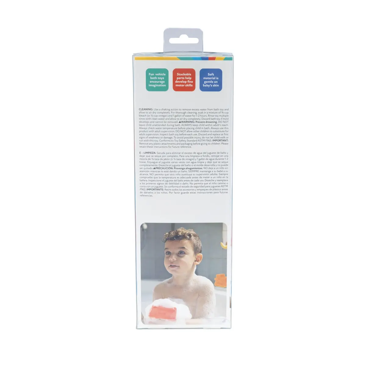 Nuby Vehicle Bath Toys - 5 Pack | Mold-Resistant, BPA-Free, 5 Vehicles - view 7