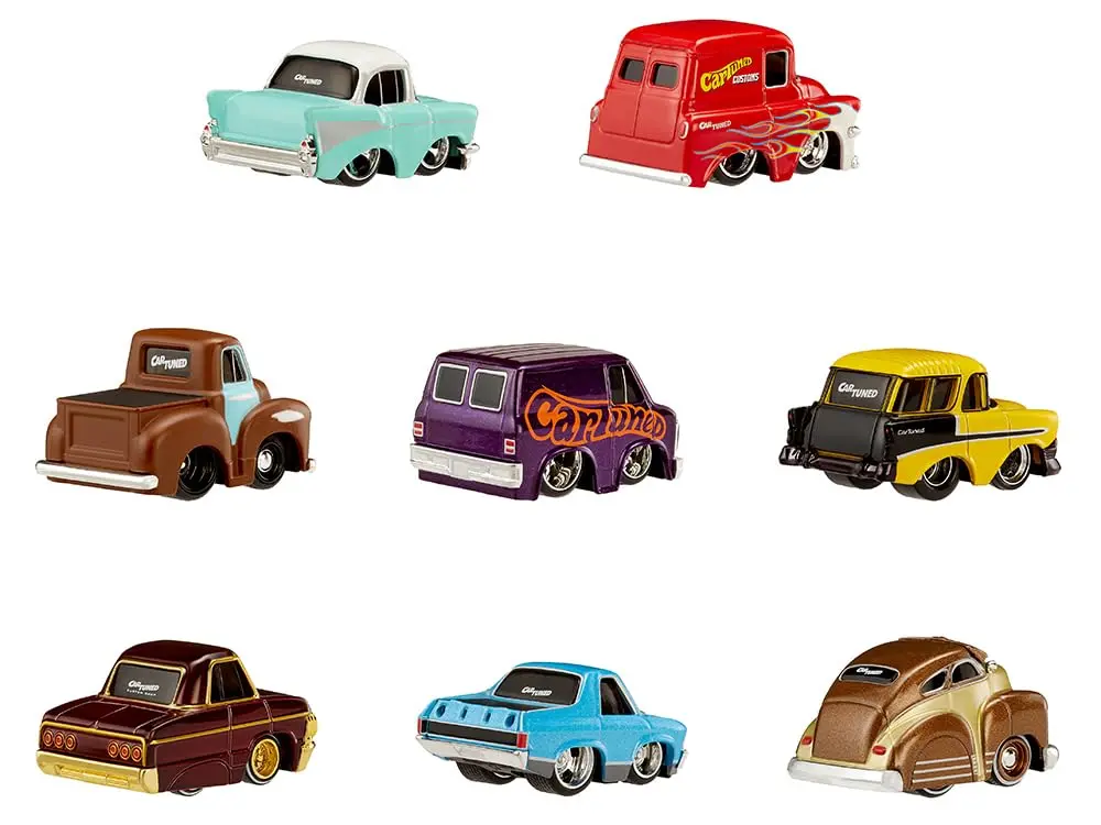 CARTUNED Diecast Model Cars Set of 8 | Mainline 2025 Series 4, 2.5 inch detailed collectible vehicles - view 4