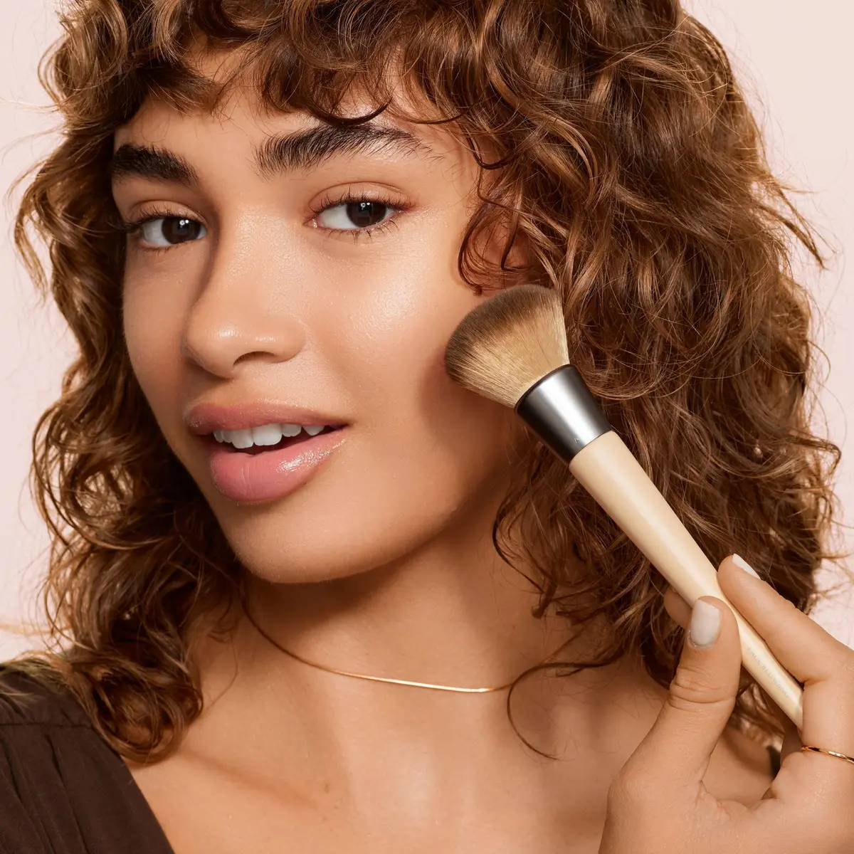 EcoTools Vegan Foundation Brush (Pack of 12) | Dense Synthetic Bristles for Seamless Makeup Application - view 7