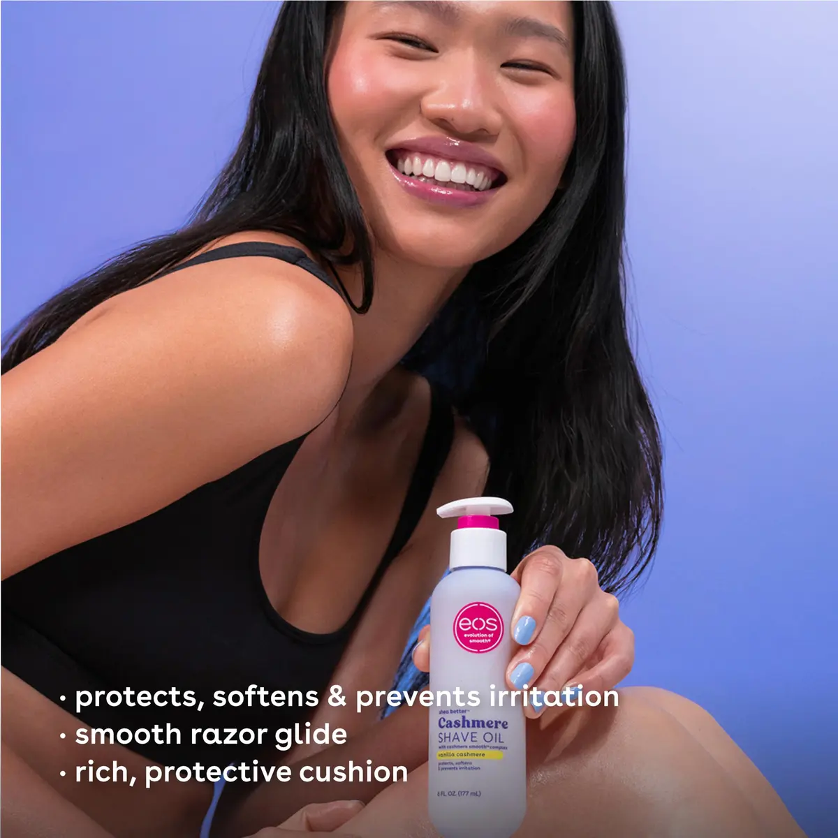 eos Shea Better Body Lotion + Cashmere Shave Oil Vanilla Cashmere 655ml (22 Fl Oz) | 24-Hour Moisture Skin Care - view 2
