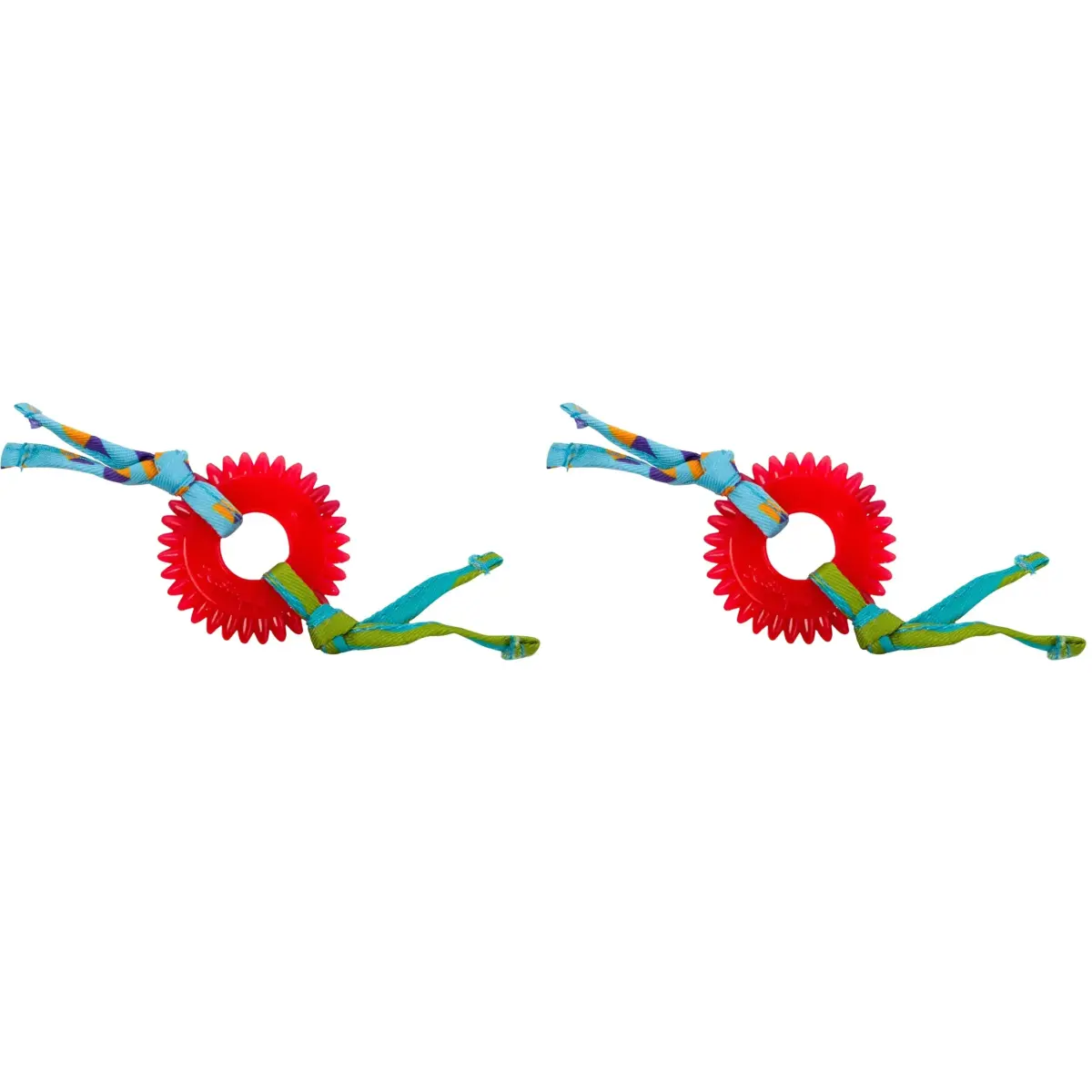 Catstages Kitty Chew Wheel Dental Cat Toy 2-Pack | Infused with Catnip Oil for Healthy Chewing - main product image