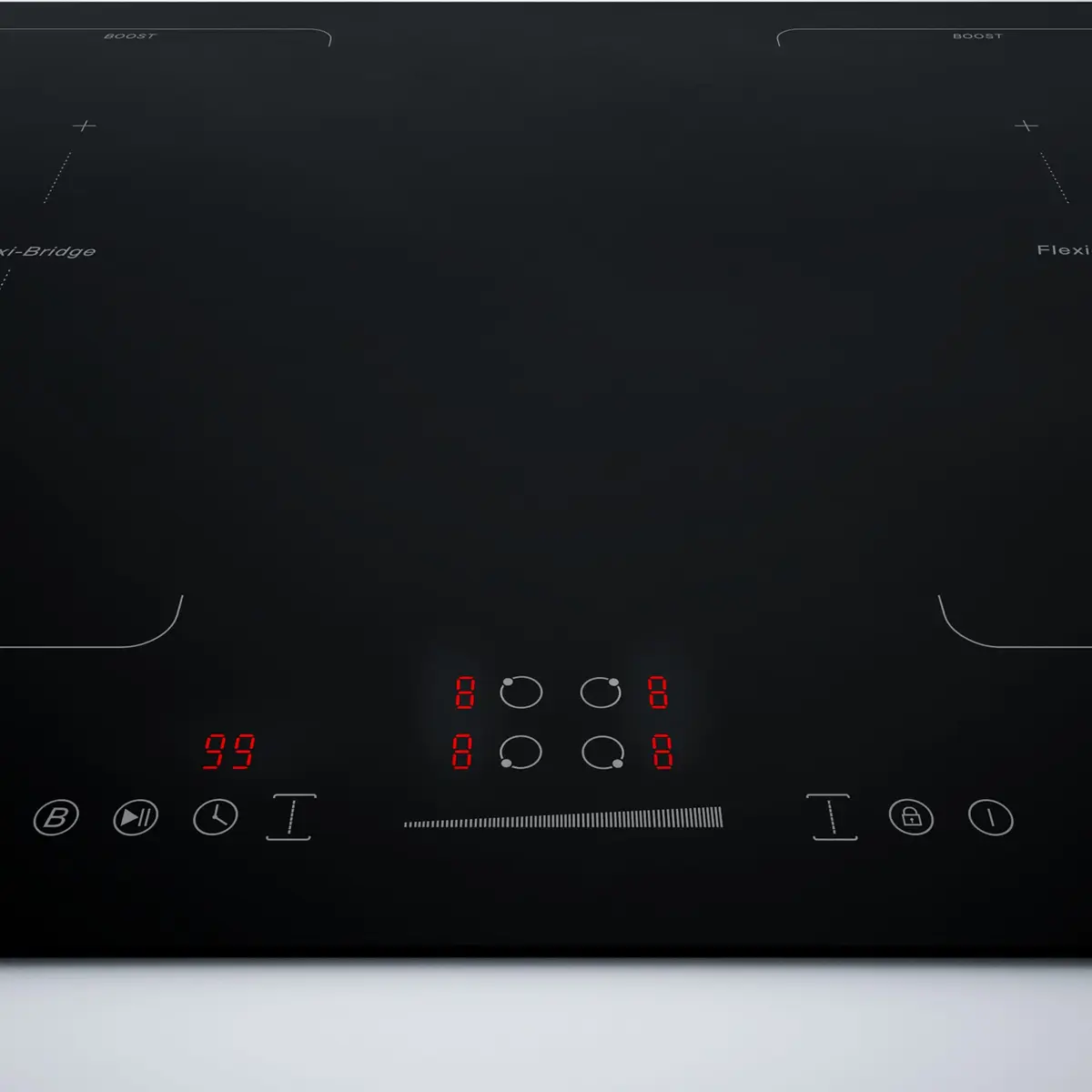 Empava 30 Inch Electric Induction Cooktop 7200W (240V) | Smart Pan Sensor, Bridge-SYNC, Timer, Pause - view 3
