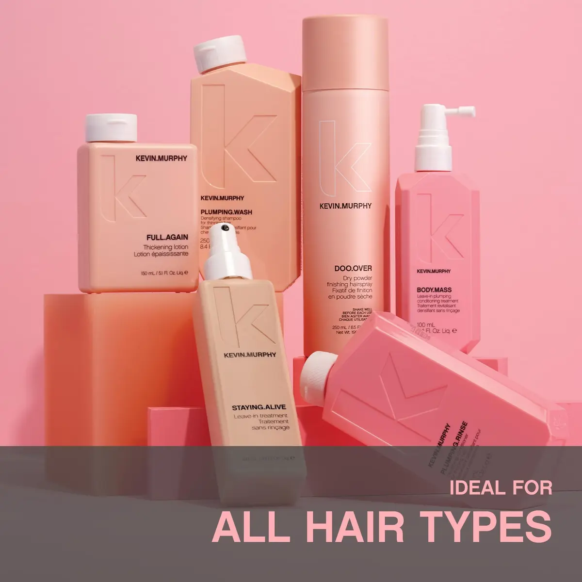 KEVIN.MURPHY DOO.OVER Dry Powder Finishing Hair Spray, 8.5 fl oz, 2-Pack | Natural Movement & Hold for All Hair Types - view 5
