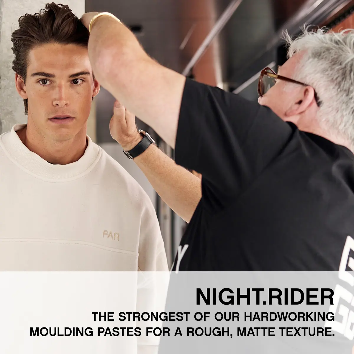 KEVIN.MURPHY NIGHT.RIDER Strong Hold Hair Moulding Paste 33ml (1.1 Fl Oz) 2-Pack | Matte Texture & Separation - view 2