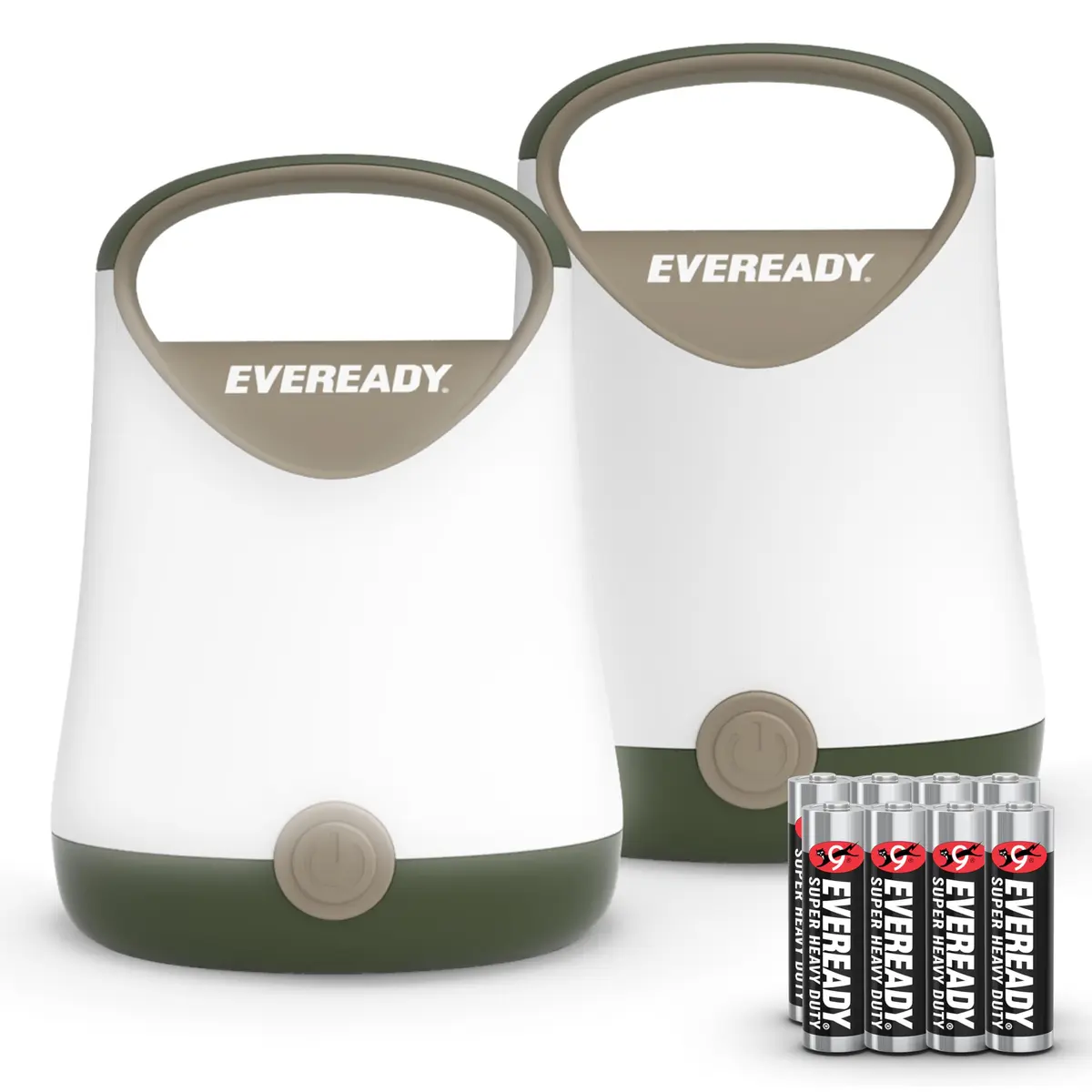 Eveready LED Camping Lantern X-250 (2-Pack) | 250 Lumens, 100-Hour Runtime, Water-Resistant - main product image